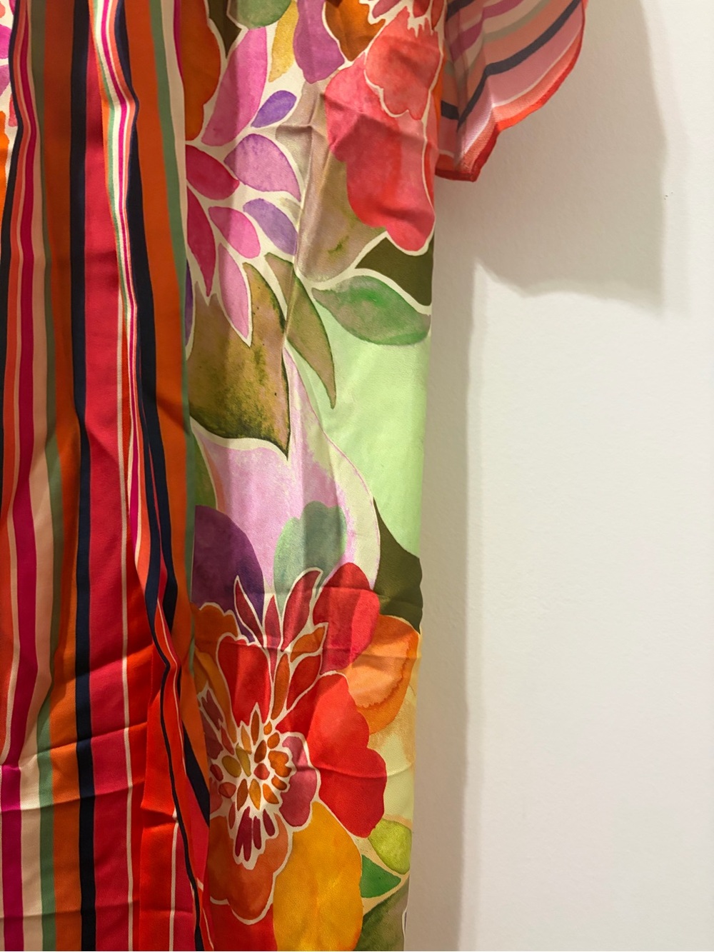 Amanda Uprichard Multicolor Floral Halter Maxi Dress - Picture 10 of 10